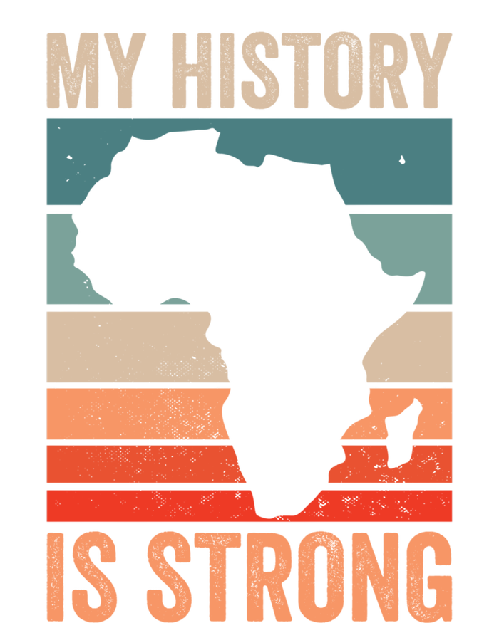 My History Is Strong Clothes Gift African American Gift Coaster