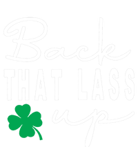 Back That Lass Up Funny St Patrick's Day Gift Stripe Pom Pom Beanie