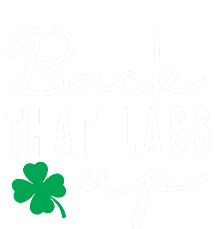 Back That Lass Up Funny St Patrick's Day Gift Stripe Pom Pom Beanie