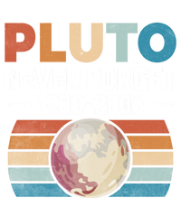 Funny Retro Space Science Never Forget Pluto Gift Valucap Bio-Washed Visor