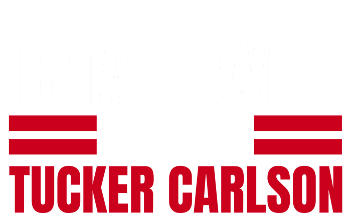 Tucker Carlson I Stand With Him, Men Women, I Stand With Tucker Carlson Sustainable Beanie