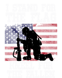 I Stand For The Flag Knee For Fallen Soldier Memorial Day Cute Gift Sweatshirt Cinch Pack Bag