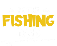 I'm The Fishing Dad Fishing Trip Matching Family Gift Stripe Pom Pom Beanie