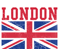 London England Union Jack United Kingdom British Flag Funny Gift V-Neck T-Shirt