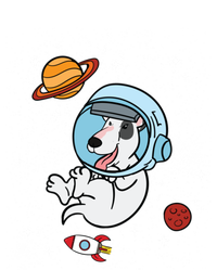 Bull Terrier Dog Astronaut Space Universe Galaxy Gift Women's T-Shirt