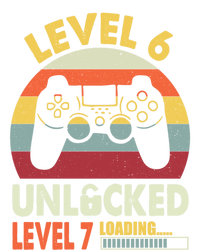 Level 6 Unlocked Level 7 Loading Vintage 6th Birthday Gaming Cool Gift Women's T-Shirt