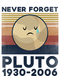 Never Forget Pluto Vintage Gift Full Zip Hoodie