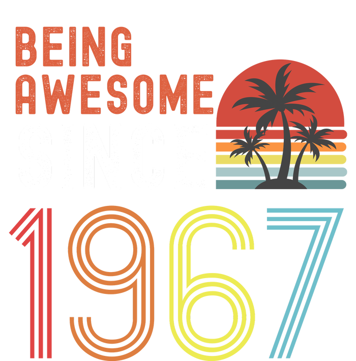 Being Awesome Since 1967, Made In 1967, Vintage 54th Birthday T-Shirt