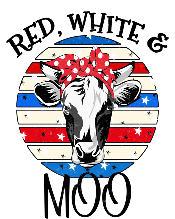 Patriotic Cow 4th Of July American Flag With Sunglasses Gift Button