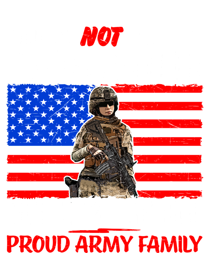 My Sister Is A Soldier Proud Army Family Cool Gift Military Sibling Gift Tote Bag