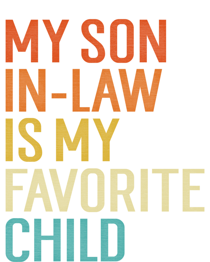 My Son In Law Is My Favorite Funny Family Humor Retro Gift Kids T-Shirt