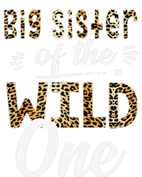 Big Sister Of The Wild One Zoo Themed 1st Birthday Party T-Shirt