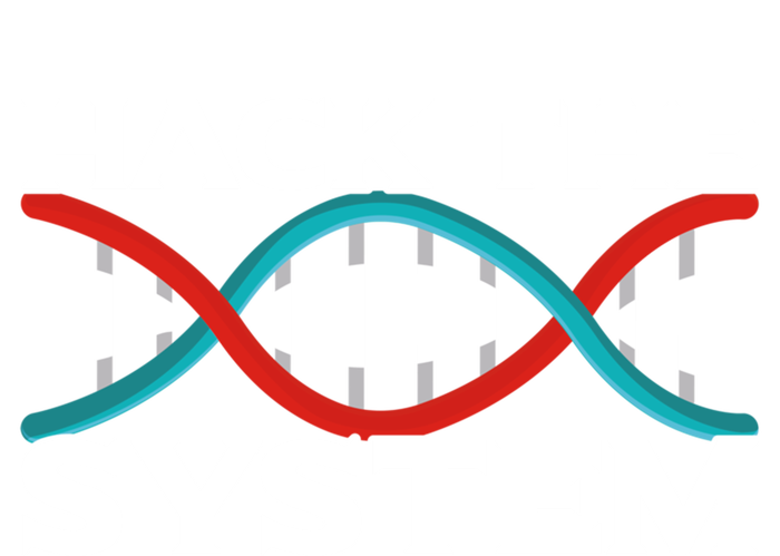 Diy Biology Dna Double Helix Hack The System Biohacker Gift T-Shirt