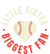 Baseball Sister 's Little Sister Biggest Fan Tee Ball PosiCharge RacerMesh Polo