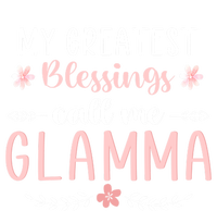 My Greatest Blessings Call Me Glamma Christmas Mama/grandma Gift T-Shirt