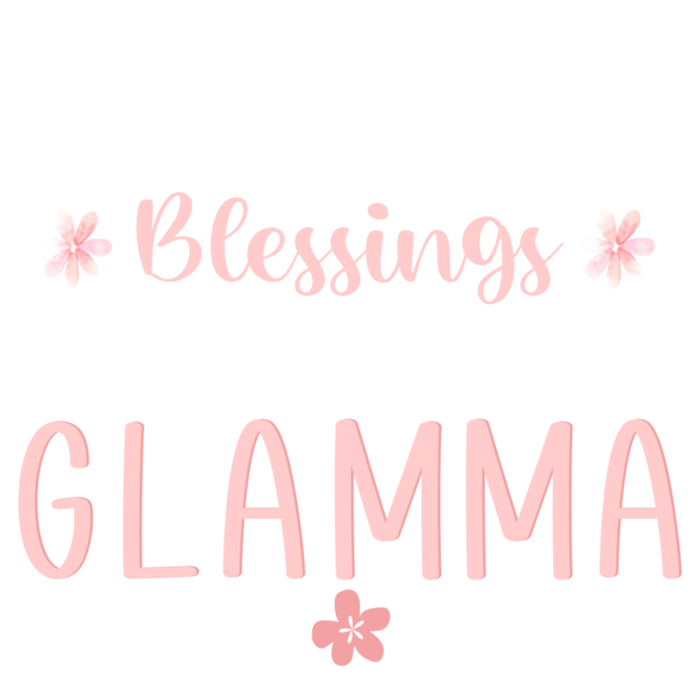 My Greatest Blessings Call Me Glamma Christmas Mama/grandma Gift T-Shirt