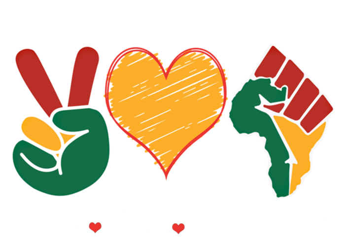 Peace Love Juneteenth Independence Black History Blm African Gift Sustainable Beanie