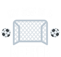 My Son Is A Keeper Soccer Goalie Player Parents Mom Dad Funny Gift Bumper Sticker