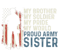 My Brother My Soldier Hero Proud Army Sister  Grommeted Golf Towel