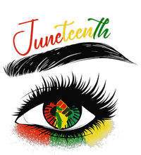 Juneteenth Eye African American  Black History Pride Dry Zone Grid Polo