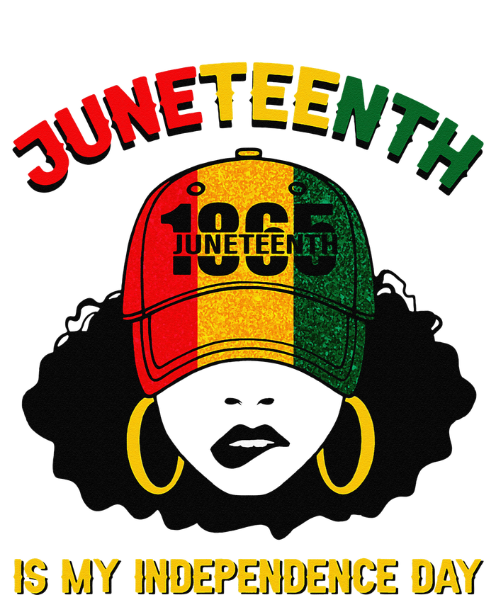 Juneteenth Is My Independence Day Black Melanin  25L Jumbo Tote