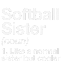 Softball Sister Definition Funny & Sassy Sports Kids Hoodie