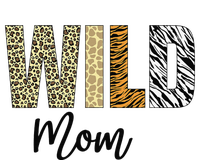 Mom of The Wild One Zoo Birthday Safari Jungle Animal T-Shirt