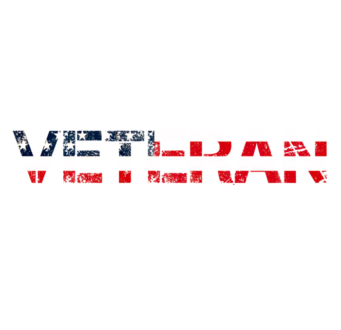 Proud Army Veteran Support My Friend Us Veteran My Hero Cool Gift Tall T-Shirt