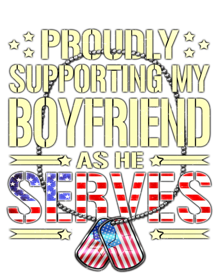 Proudly Supporting My Friend As He Serves Army Friend Great Gift Women's Racerback Tank