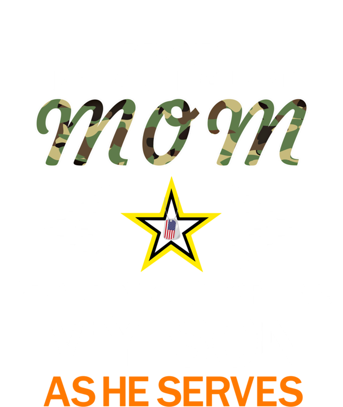 Proudly Supporting My Sonmeaningful Giftproud National Guard Mom Army Gift Toddler Long Sleeve Shirt