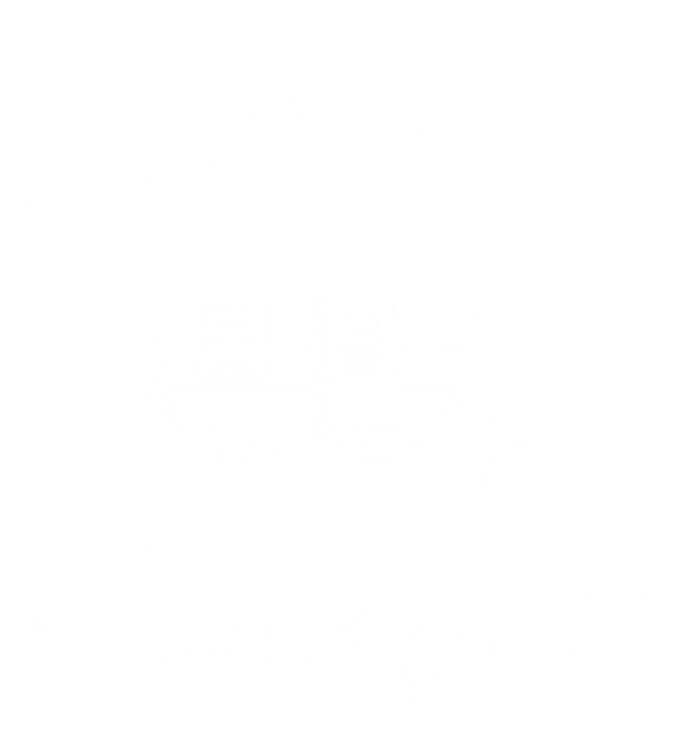 Queen Of The Camper Gift Rv Camper Road Trip Gift T-Shirt