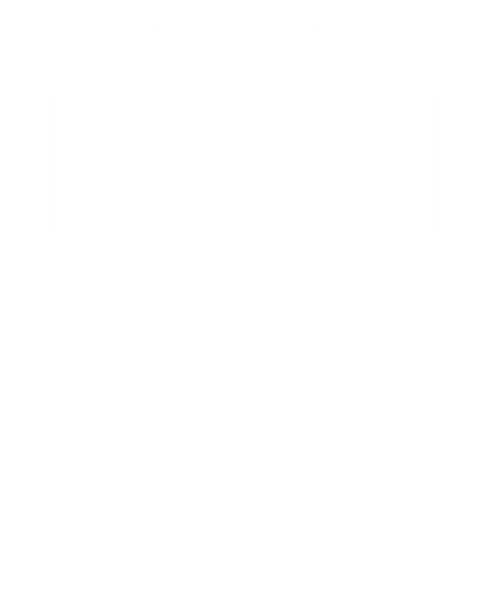 A Great Parent Requires Love Not Dna Happy Father's Day Tee Funny Gift Women's Flannel Pajama Set