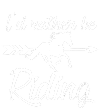 Horse Lover Id Rather Be Riding Horse Ladies Essential Flowy Tank