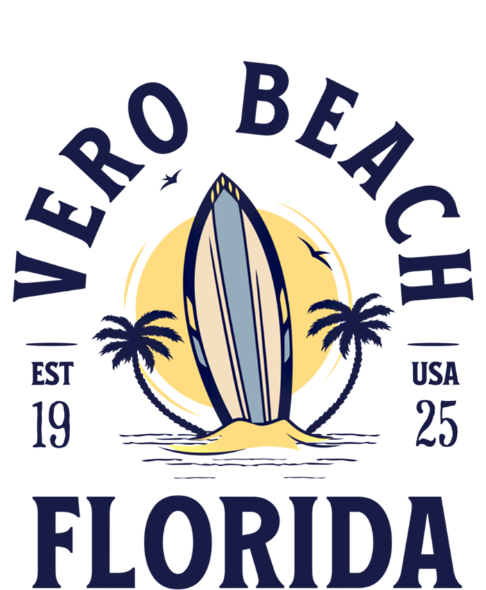 Vero Beach Florida Surf Summer Vacation Vintage Cool Gift T-Shirt