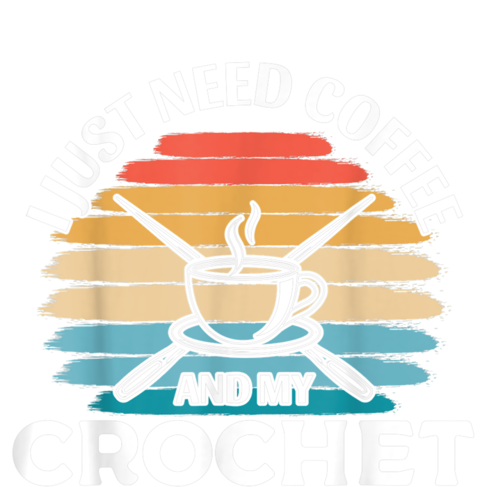 I Just Need Coffee And My Crochet Cooling Performance Crew T-Shirt