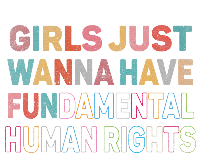 Just Want to Have Fundamental Human Rights Feminist T-Shirt