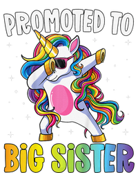 Promoted to Big Sister Dabbing Unicorn Older Sister Kids T-Shirt