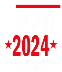 Trump 2024 Everything Woke Turns To Shit Kids Hoodie