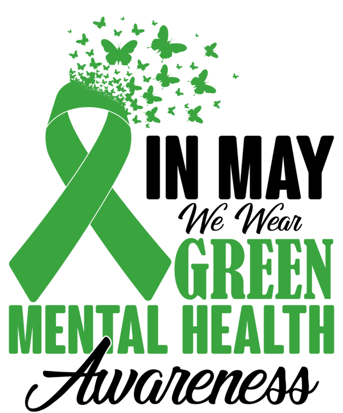 In May We Wear Green Mental Health Awareness Month Warrior Pajama Set