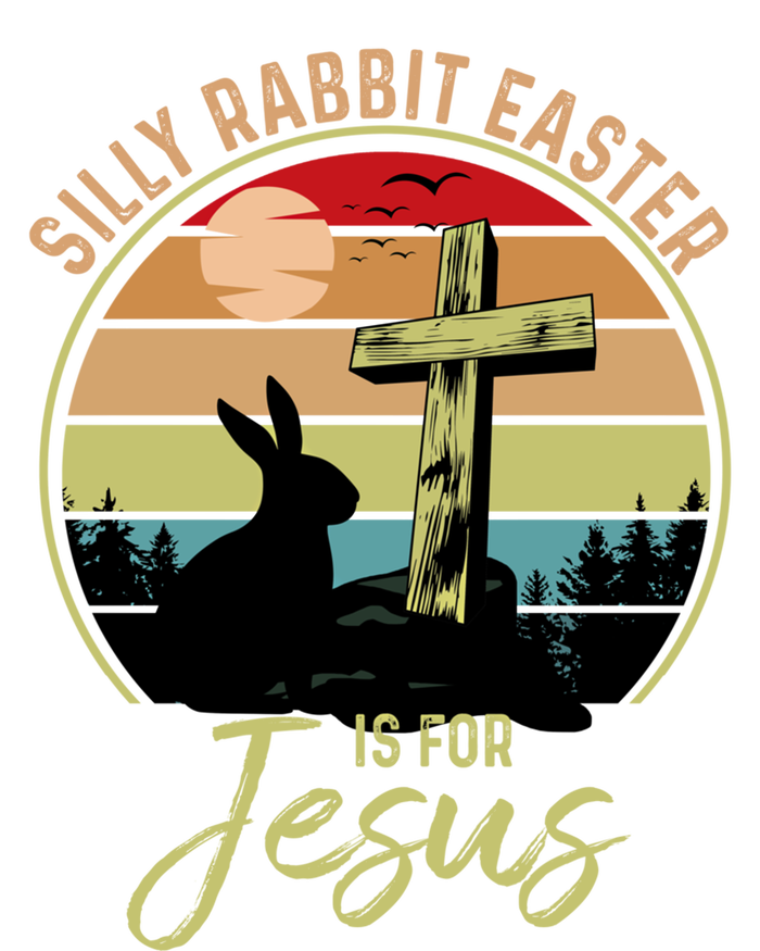 Silly Rabbit Easter Is For Jesus Christian Happy Easter Day Gift Zip Tote Bag