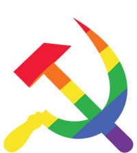 Soviet Union Communist Flag Hammer And Sickle Lgbtq Rainbow Gift Valucap Bio-Washed Visor