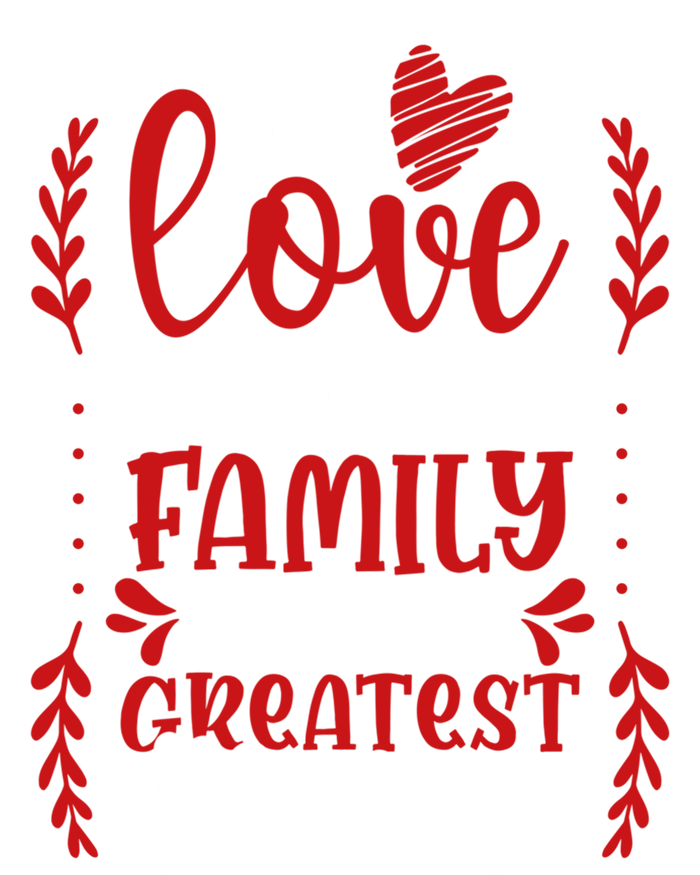 The Love Of A Family Is Life's Greatest Blessing Adoption Gift Women's Flannel Pajama Set