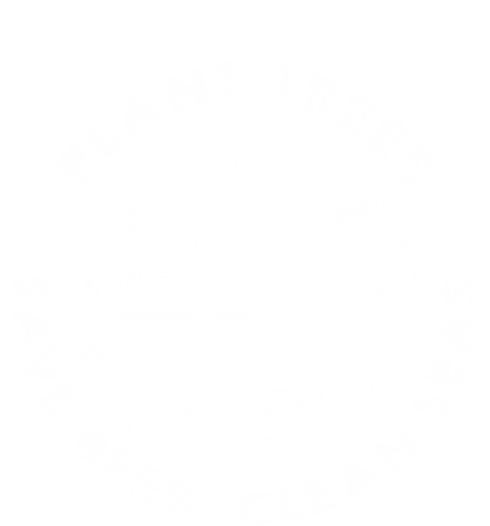 Plant Trees Save Bees Clean Seas Environt Gift Stripe Pom Pom Beanie