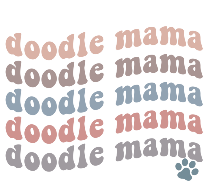 Wo Doodle Mom Gift Goldendoodle Gift Mother's Day Gift T-Shirt