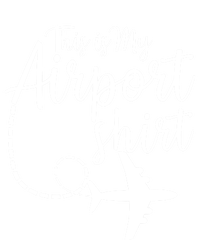 This Is My Airport Airplane Mode Traveling Vacation Gift Women's Racerback Tank