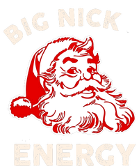 Big Nick Energy Funny Xmas Fat Santa Claus Saint Nicholas 25L Jumbo Tote