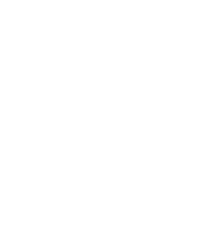 Boxing Is A Way Of Life Gift Kickboxing Kickboxer Gym Boxer Gift Toddler Long Sleeve Shirt