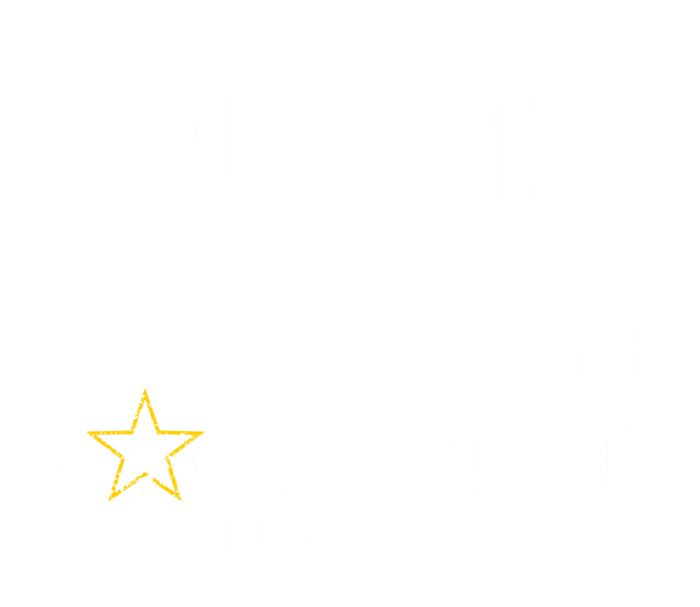 Proud Army Friend Meaningful Gift Military Friend My Hero Women's T-Shirt