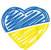 Ukraine Flag Ukrainian Heart I Stand With Ukraine Heart Gift Coaster