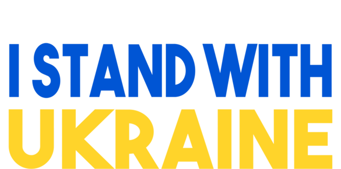 Ukraine Flag "I Stand With Ukraine" Gift Tote Bag